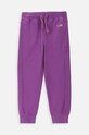 Coccodrillo spodnie dresowe dziecięce WC4120102JPK fioletowy SS24