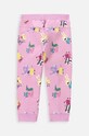 Coccodrillo pantaloni de trening pentru bebeluși WC4120103LGD roz SS24