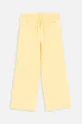Coccodrillo gyerek nadrág vászonkeverékből sárga