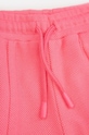 Coccodrillo pantaloni de trening din bumbac pentru copii roz WC4120101OWK