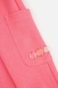 Coccodrillo pantaloni de trening din bumbac pentru copii WC4120101OWK roz