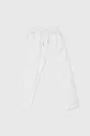 bela Otroške lanene hlače United Colors of Benetton Dekliški