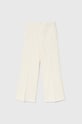 Detské nohavice United Colors of Benetton s elastanom béžová 4UVCCF03D.G.Seasonal