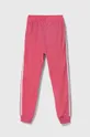 Дитячі спортивні штани adidas Originals рожевий