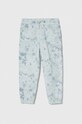 Abercrombie & Fitch pantaloni de trening pentru copii tricotaj albastru KI247.4020