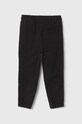Pinko Up spodnie dresowe dziecięce S4PIBGFP191 czarny SS24