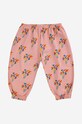 Bobo Choses pantaloni de trening pentru bebeluși 124AB056 roz SS24
