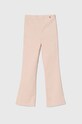 Guess pantaloni copii J4GB14.WG492.PPYH roz SS24
