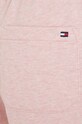 Tommy Hilfiger spodnie dresowe bawełniane dziecięce różowy KS0KS00535.G.PPYH