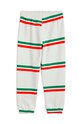 Băieți Mini Rodini pantaloni de trening din bumbac pentru copii 2413012297 gri