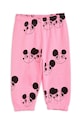 Бавовняні штани для немовлят Mini Rodini бавовна рожевий 2413013528