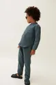niebieski Liewood spodnie z domieszką lnu dziecięce Orlando Linen Pants Dziecięcy