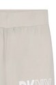 Παιδικό βαμβακερό παντελόνι DKNY λευκό D60033.162.174