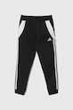 Παιδικό φούτερ adidas Performance TIRO24 SWPNTY πλεκτό ύφασμα μαύρο IJ7659