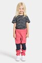 Didriksons pantaloni copii LÖVET KIDS PANT 8 panza roz 505277