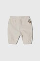 United Colors of Benetton spodnie dresowe bawełniane niemowlęce 39T2AF01N.W.Seasonal beżowy SS24