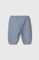 Хлопковые штаны для младенцев United Colors of Benetton голубой