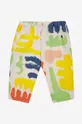 Bobo Choses pantaloni in cotone neonati multicolore