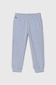 Lacoste pantaloni tuta bambino/a regolabile blu XJ9728.PPYH