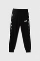 Puma spodnie dresowe dziecięce ESS Tape Sweatpants TR cl dzianina czarny 849205
