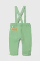zippy spodnie dresowe niemowlęce zielony