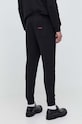 Odzież HUGO spodnie dresowe bawełniane 50504788 czarny