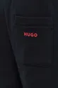 чёрный Хлопковые спортивные штаны HUGO
