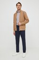 BOSS spodnie x Porsche 50508651 granatowy SS24