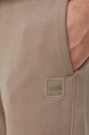 BOSS Orange pantaloni de trening din bumbac Sestart maro 50509303