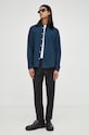 Marc O'Polo pantaloni din lana 330021410162 negru SS24