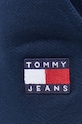 Хлопковые спортивные штаны Tommy Jeans тёмно-синий DM0DM18355