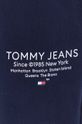 Бавовняні спортивні штани Tommy Jeans темно-синій DM0DM18357