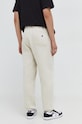 Odzież Tommy Jeans spodnie dresowe bawełniane DM0DM18378 beżowy