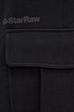 G-Star spodnie dresowe bawełniane czarny D23911.D395