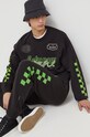 G-Star Raw pamut melegítőnadrág D23912.B782 fekete SS24