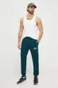 Guess spodnie dresowe GASTON zielony