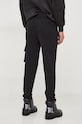 Odzież Calvin Klein Jeans spodnie dresowe bawełniane J30J324683 czarny