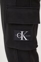 Calvin Klein Jeans spodnie dresowe bawełniane czarny J30J324683