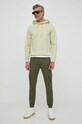 Παντελόνι Calvin Klein Jeans J30J324696 πράσινο SS24