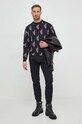 Calvin Klein Jeans spodnie J30J324696 czarny SS24