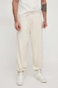 beige Calvin Klein Jeans pantaloni da jogging in cotone