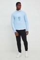 Karl Lagerfeld pantaloni de trening 541900.705402 negru SS24