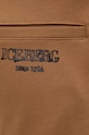 Хлопковые спортивные штаны Iceberg бежевый B011.6300