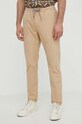 PS Paul Smith pantaloni de bumbac potrivit bej M2R.652X.M21477