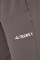 szary adidas TERREX spodnie outdoorowe Liteflex
