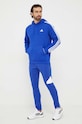 Спортен панталон adidas IR9178 син SS24