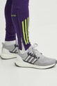 adidas Performance pantaloni de antrenament Generation Predator violet IT4821