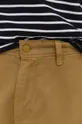żółty Levi's spodnie bawełniane
