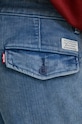 Βαμβακερό παντελόνι Levi's μπλε A5753