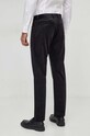Odzież Sisley spodnie 42QJSF041 czarny